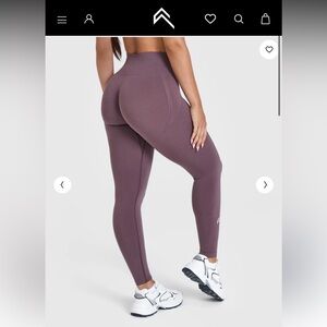 NWT Oner Active vintage purple effortless seamless leggings size small long